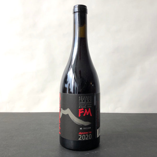 2020 Frank Cornelissen 'Munjebel FM' Terre Siciliane Rosso IGT, Sicily, Italy