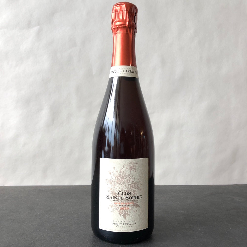 2020 Jacques Lassaigne Clos Sainte-Sophie Rose de Saignee Brut Nature, Champagne, France