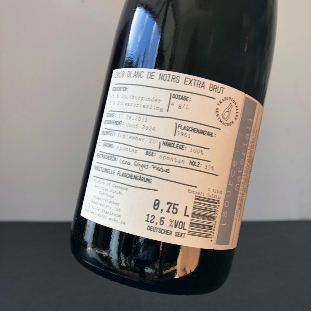 2020 Lena Sekt Blanc De Noirs, Extra Brut, Germany