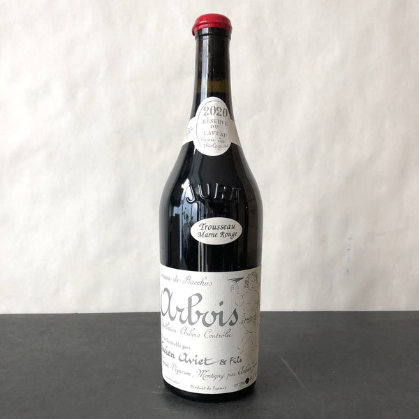 2020 Lucien Aviet & Fils Arbois Caveau de Bacchus Trousseau 'Marne Rouge ' Cuvee des Geologues, Jura, France