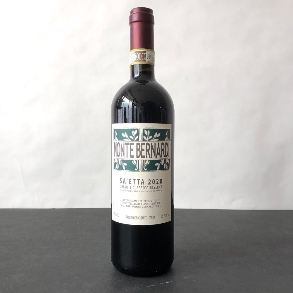 2020 Monte Bernardi Sa'etta, Chianti Classico Riserva DOCG,Tuscany, Italy