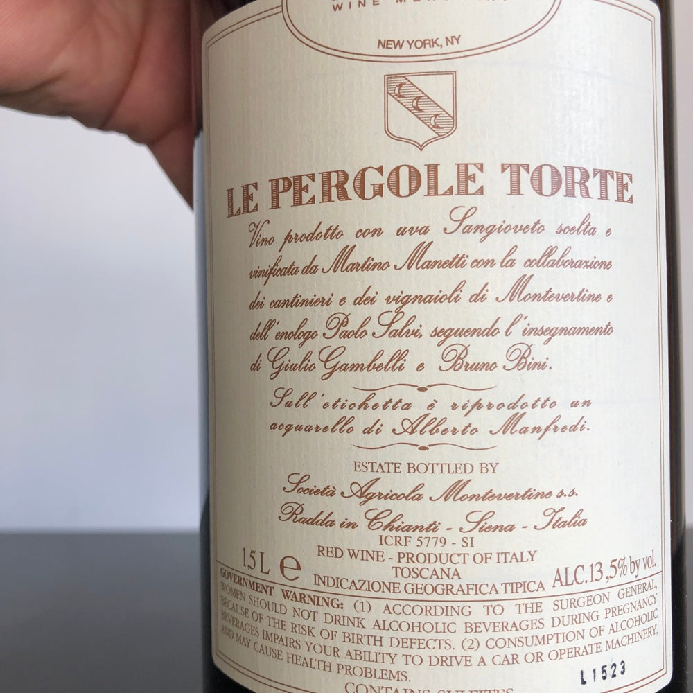 2020 Montevertine Le Pergole Torte Toscana IGT MAGNUM 1.5L