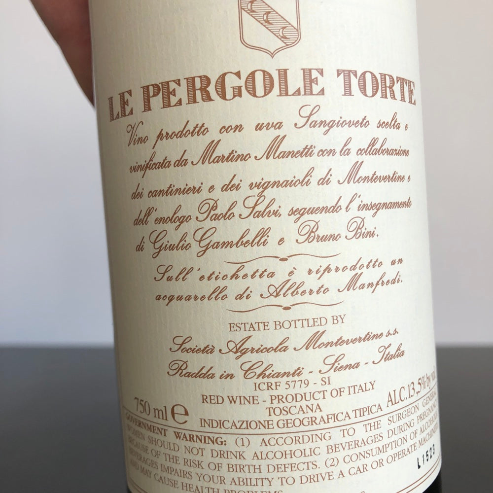 2020 Montevertine Le Pergole Torte Toscana IGT, Tuscany, Italy