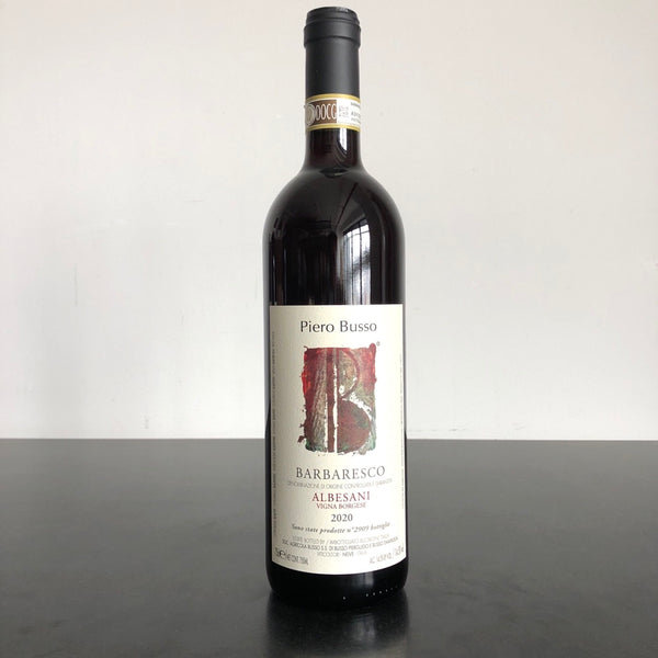 2022 Piero Busso 'Albesani Vigna Borgese' Barbaresco DOCG, Italy