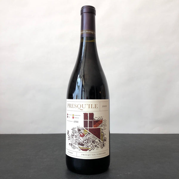 2020 Presqu'ile Winery 'Presqu'ile Vineyard' Syrah, Santa Maria Valley, California, USA