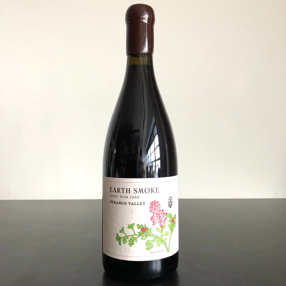 2020 Pyramid Valley Vineyards 'Earth Smoke' Pinot Noir, Canterbury, New Zealand