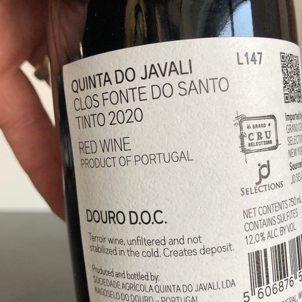 2020 Quinta do Javali 'Clos Fonte do Santo' Cherry Tree Vineyard, Douro, Portugal