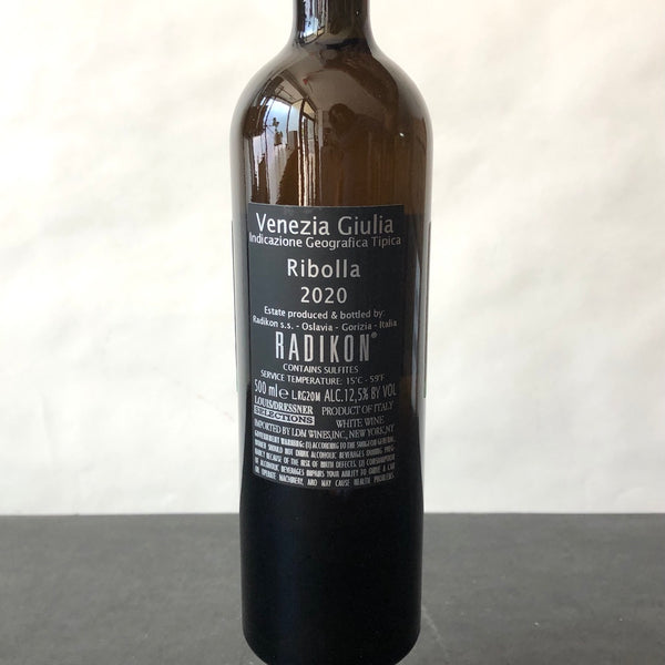 2020 Radikon Ribolla Gialla 500ML Venezia Giulia IGT Friuli-Venezia Giulia, Italy