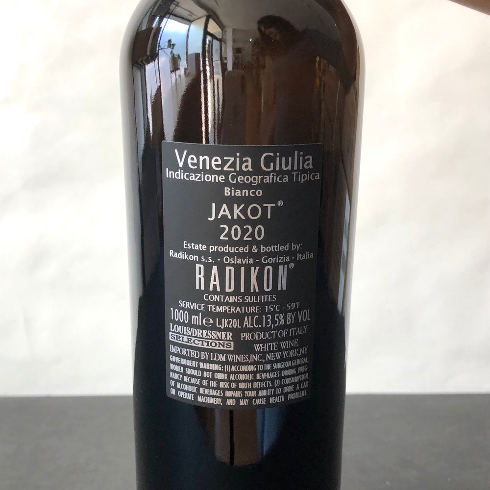 2020 Radikon 'Jakot' 1 Liter Venezia Giulia IGT, Friuli-Venezia Giulia, Italy
