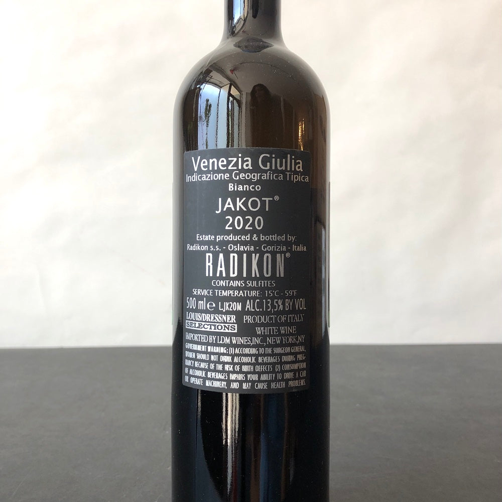 2020 Radikon 'Jakot' 500ml Venezia Giulia IGT, Friuli-Venezia Giulia, Italy