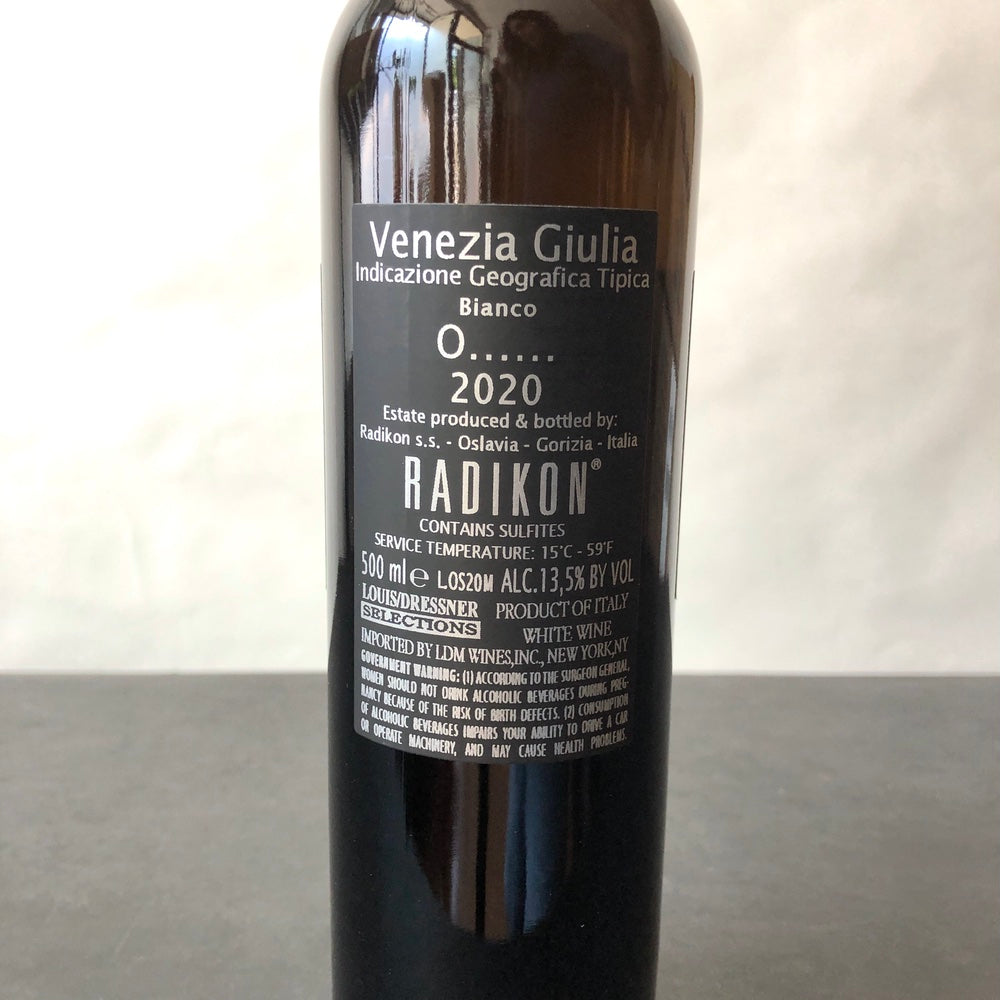 2020 Radikon 'Oslavje' 500ML Venezia Giulia IGT Friuli-Venezia Giulia, Italy