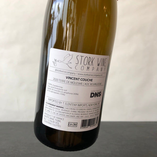 2020 Vincent Couche Bourgogne Blanc 'Terre de Molesme' Burgundy, France