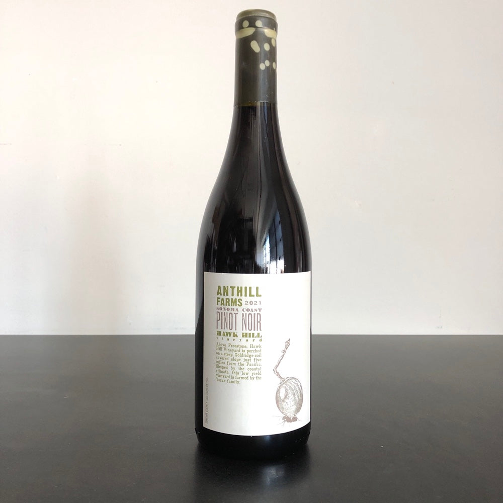 2021 Anthill Farms Hawk Hill Vineyard Pinot Noir, Sonoma Coast, USA