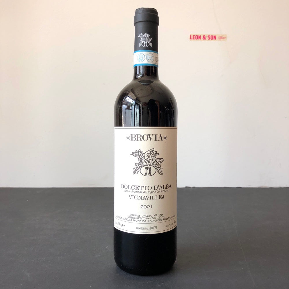 2021 Brovia Vignavillej Dolcetto d'Alba, Piedmont, Italy