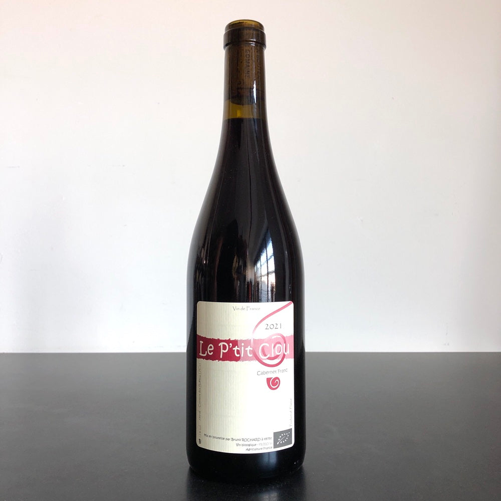 2021 Bruno Rochard Anjou Rouge Le P'tit Clou, Loire, France