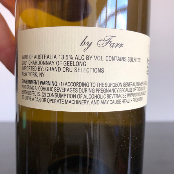 2021 By Farr GC Cote Vineyard Chardonnay, Geelong, Australia