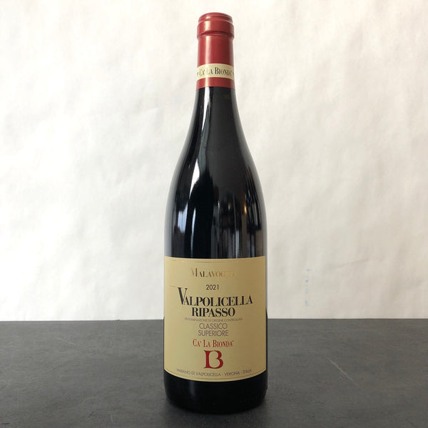 2021 Ca' La Bionda 'Malavoglia' Valpolicella Classico Superiore Ripasso, Veneto, Italy