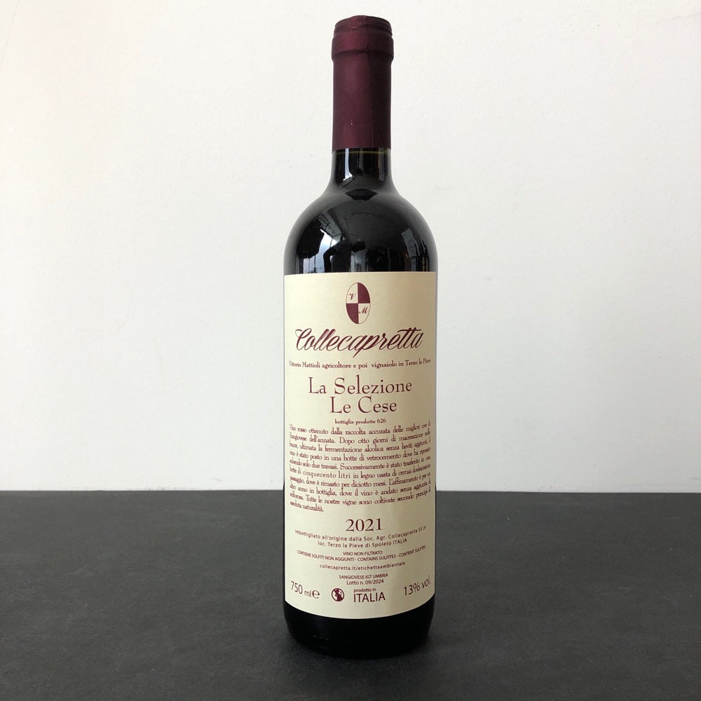 2021 Collecapretta 'La Selezione Le Cese' Sangiovese Umbria IGT, Italy