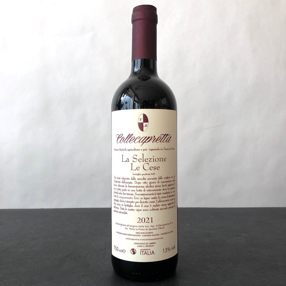 2021 Collecapretta 'La Selezione Le Cese' Sangiovese Umbria IGT, Italy