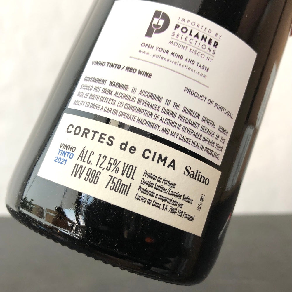 2021 Cortes de Cima Salino Tinto, Alentejo, Portugal