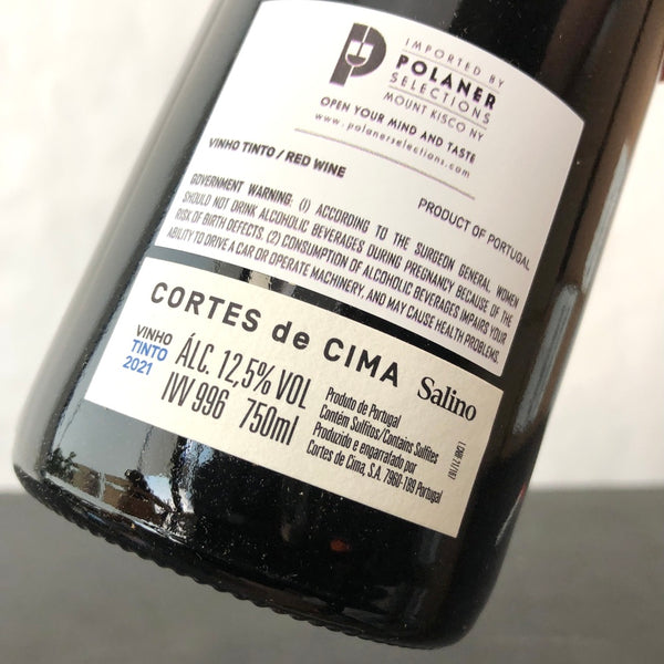 2021 Cortes de Cima Salino Tinto, Alentejo, Portugal