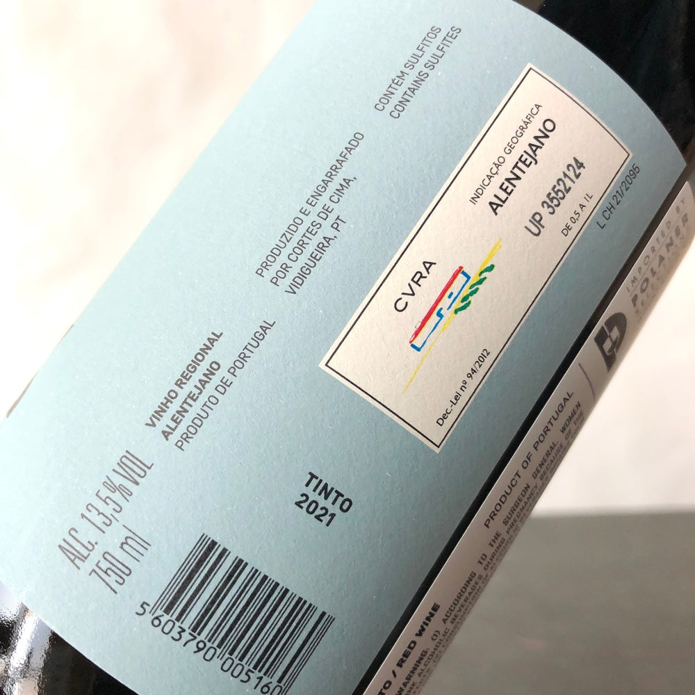 2021 Cortes de Cima, Chamine Tinto, Alentejo, Portugal
