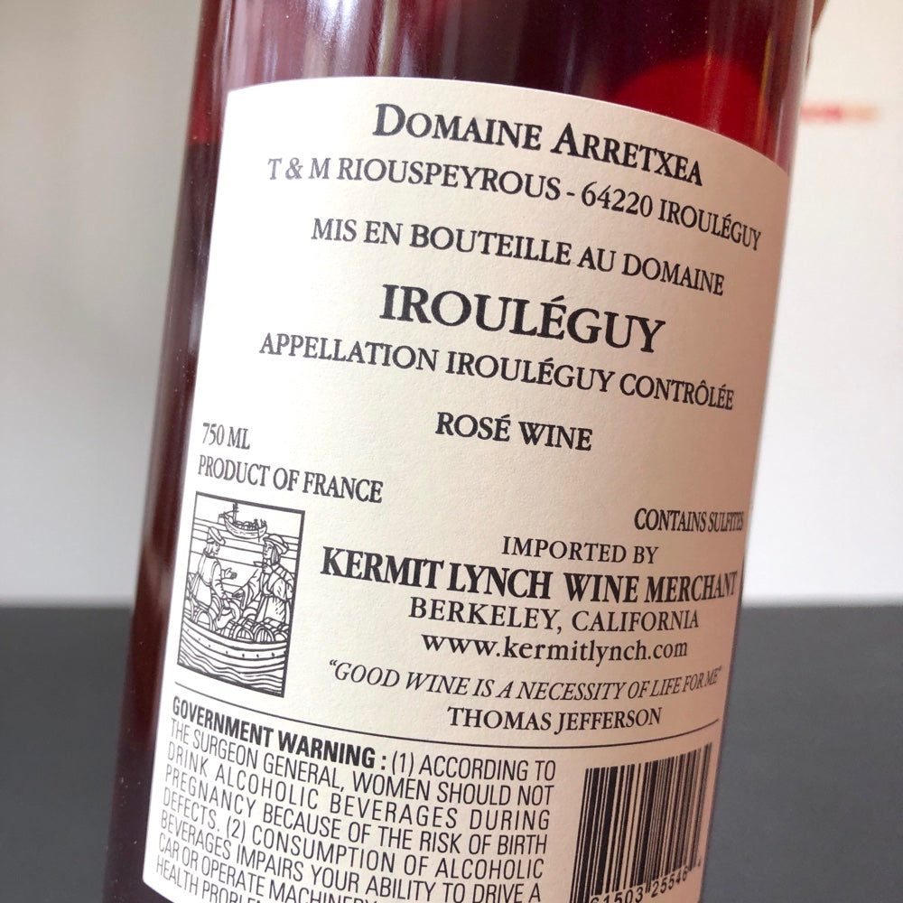 2021 Domaine Arretxea Rose, Irouleguy, France