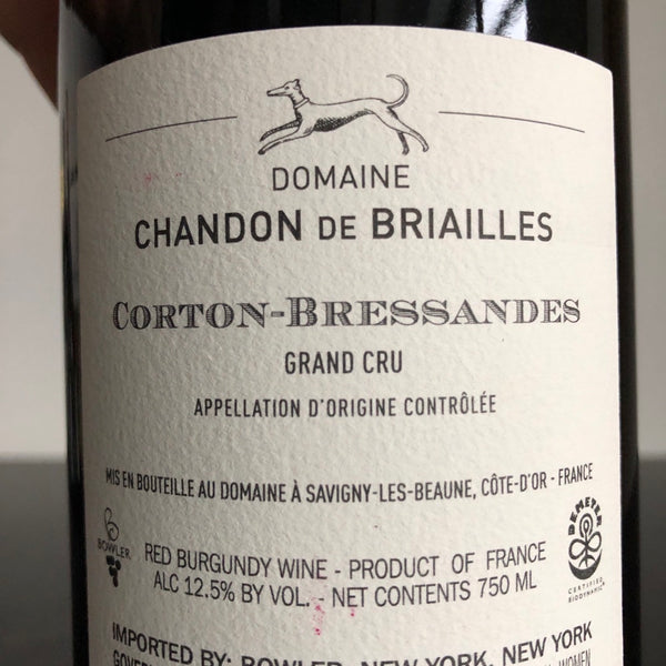 2021 Domaine Chandon de Briailles Corton-Bressandes Grand Cru Cote de Beaune, France