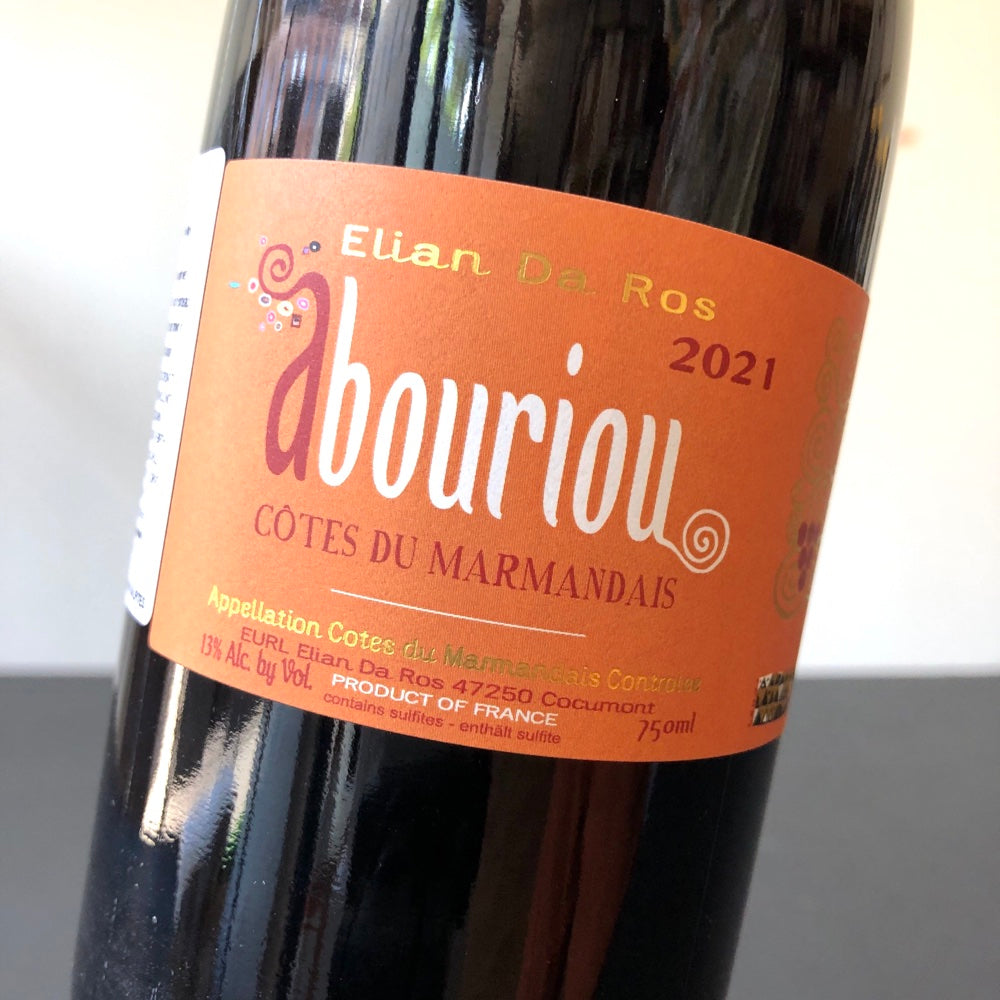 2021 Domaine Elian Da Ros Abouriou Rouge, Cotes du Marmandais, France