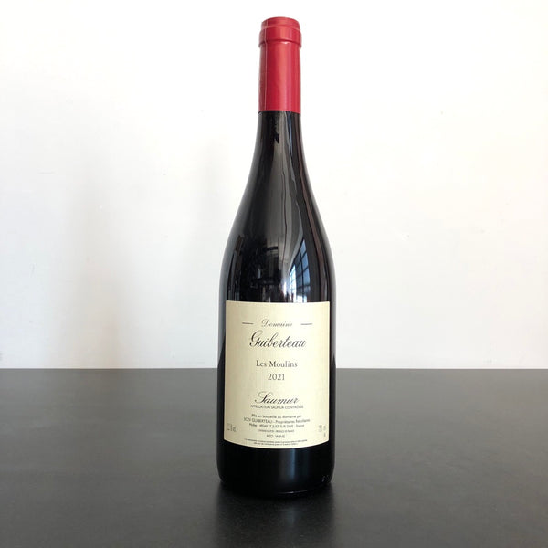 2021 Domaine Guiberteau Saumur Rouge Les Moulins, Loire, France