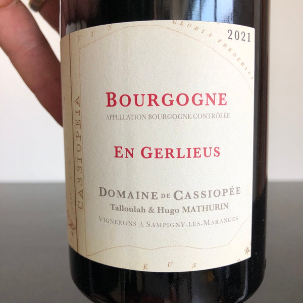 2022 Domaine de Cassiopee Bourgogne Rouge En Gerlieus Burgundy, France