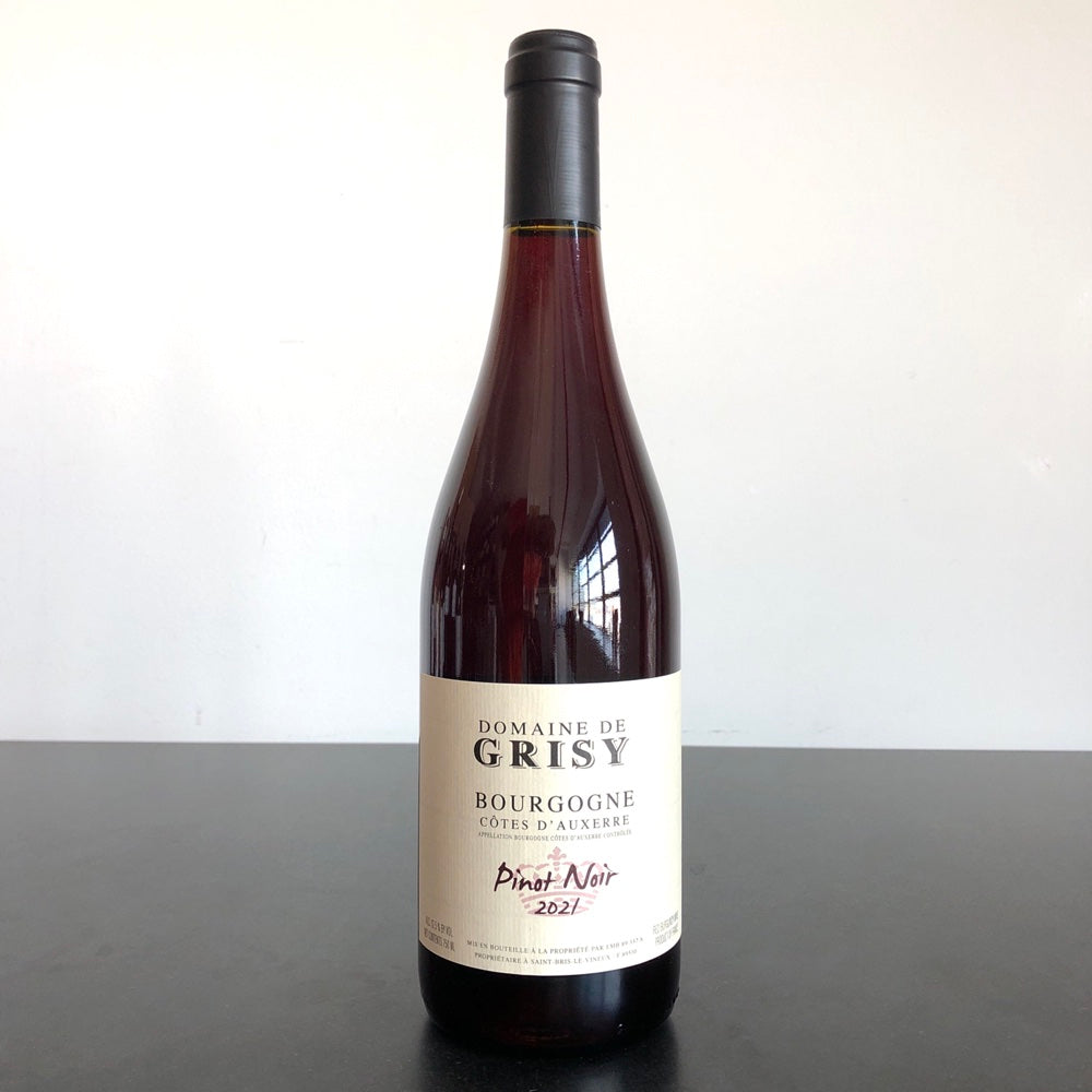 2021 Domaine de Grisy Bourgogne Cotes d'Auxerre Pinot Noir, Burgundy, France