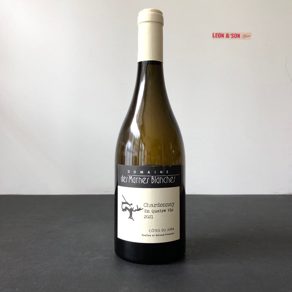 2021 Domaine des Marnes Blanches Chardonnay 'En Quatre Vis', Cotes du Jura, France