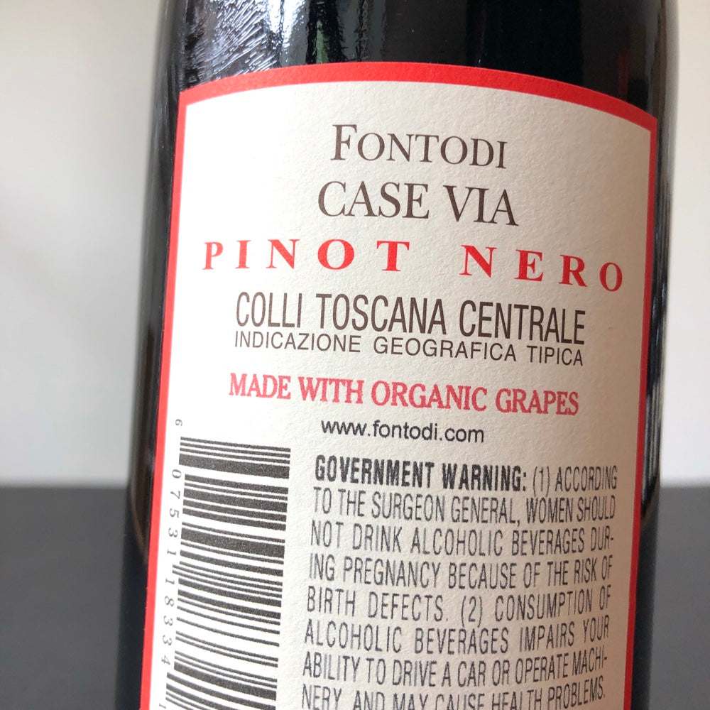 フォーティファイドワイン2021 2021 Fontodi Case Via Pinot Nero, Tuscany, Italy – Leon & Son Wine