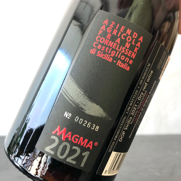 2021 Frank Cornelissen 'Magma' Terre Siciliane Rosso IGT, Sicily, Italy