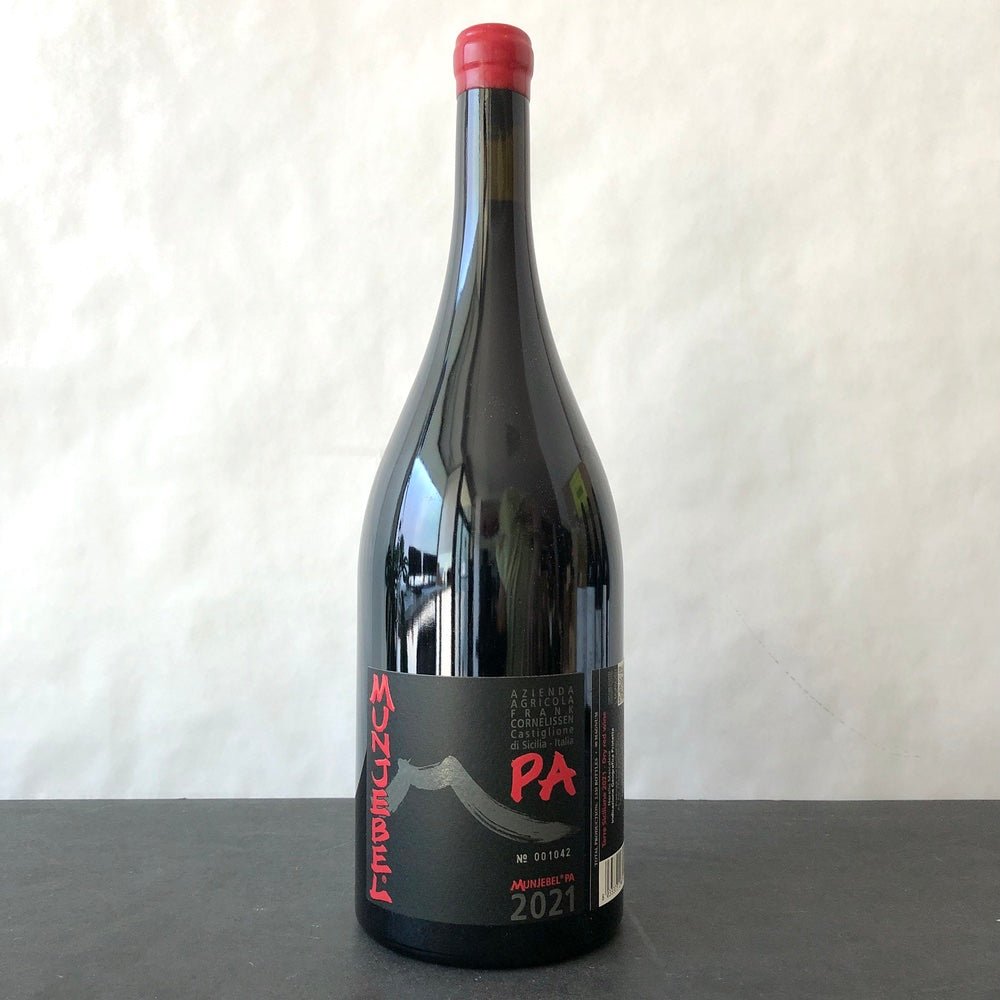 2021 Frank Cornelissen 'Munjebel PA' Terre Siciliane Rosso IGT, Sicily, Italy 1.5L Magnum