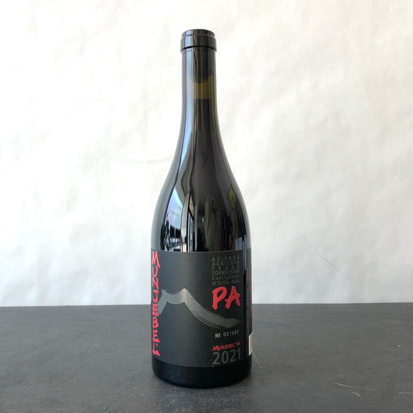 2021 Frank Cornelissen 'Munjebel PA' Terre Siciliane Rosso IGT, Sicily, Italy