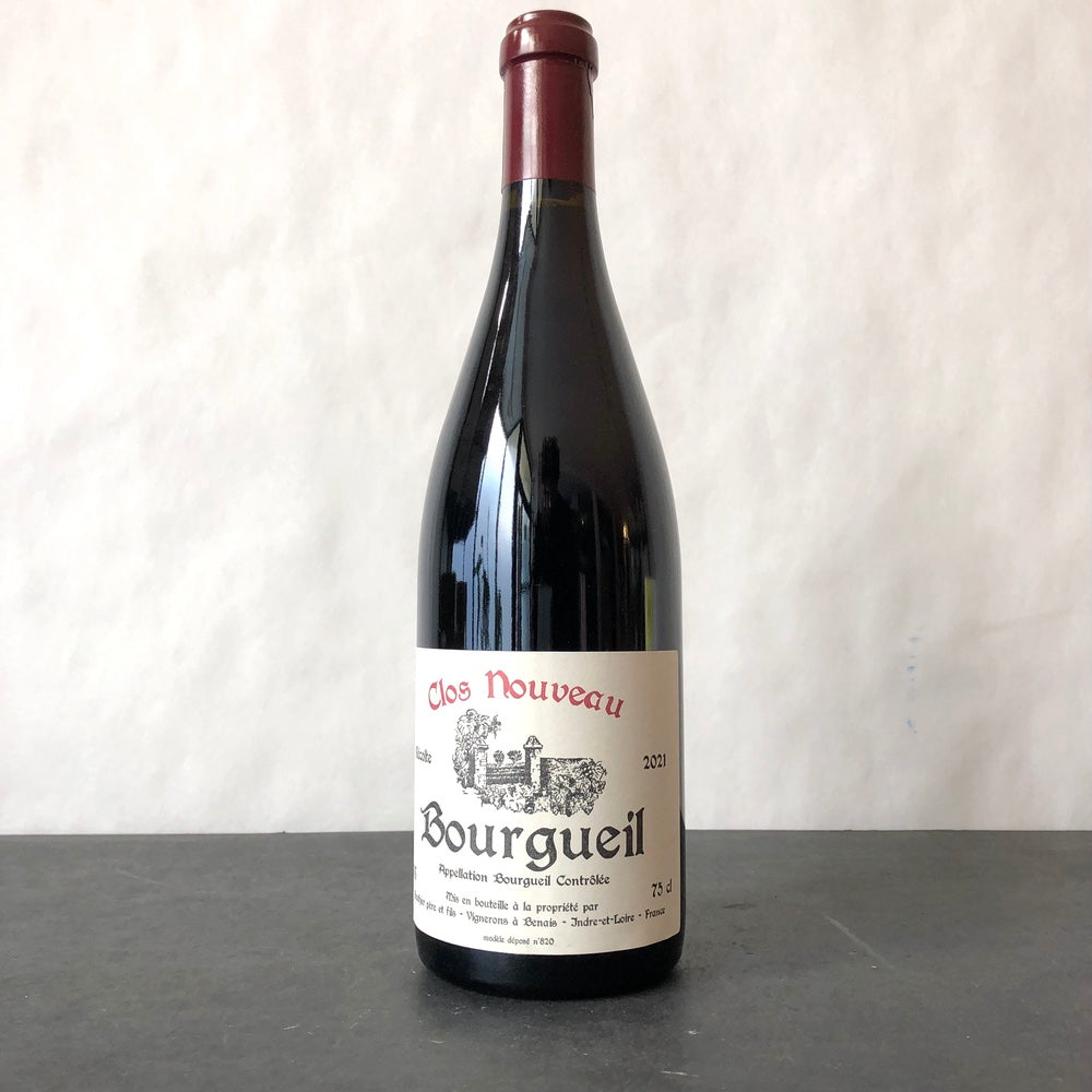 2021 Gauthier Pere et Fils Domaine du Bel Air Bourgueil Clos Nouveau Loire, France