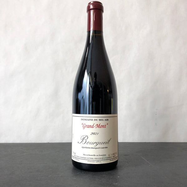 2021 Gauthier Pere et Fils Domaine du Bel Air Bourgueil Grand Mont Rouge Loire, France