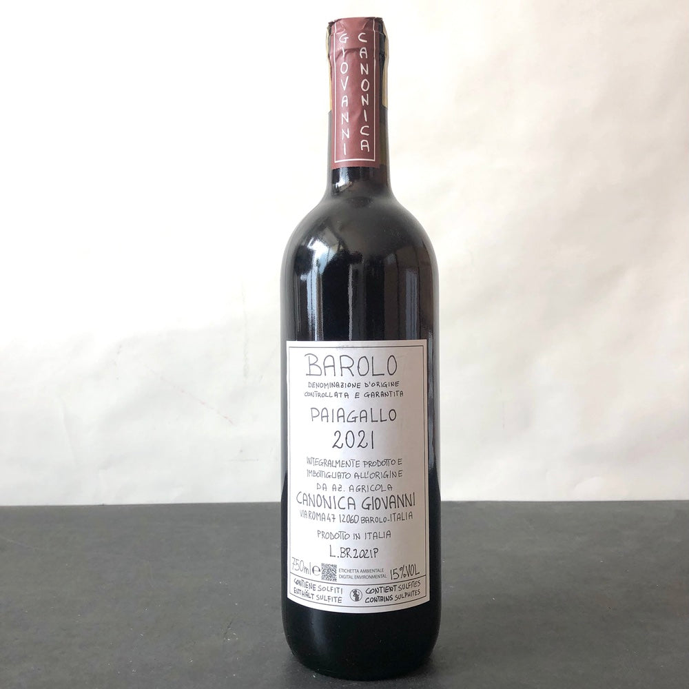 2021 Giovanni Canonica Paiagallo, Barolo DOCG, Italy