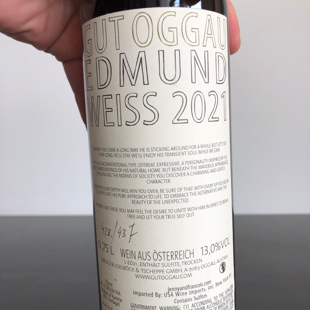 2021 Gut Oggau Edmund Weiss Burgenland, Austria