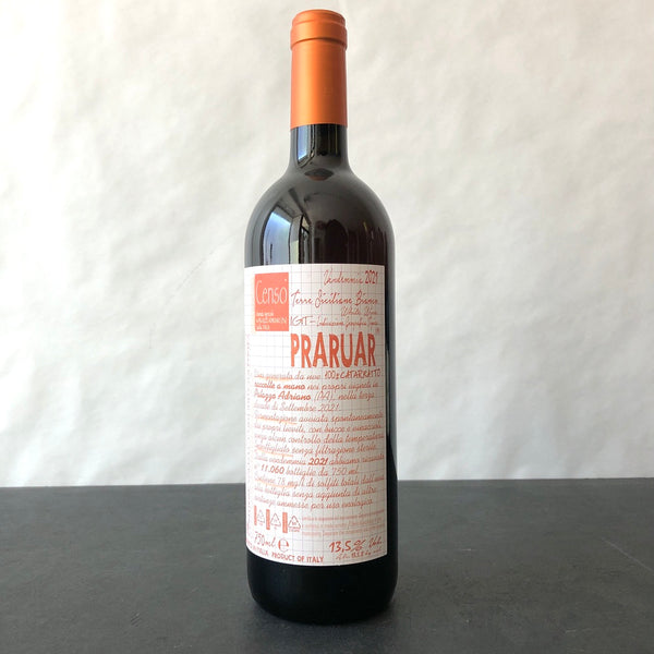 2021 Il Censo 'Praruar' Bianco Terre Siciliane IGT Sicily, Italy