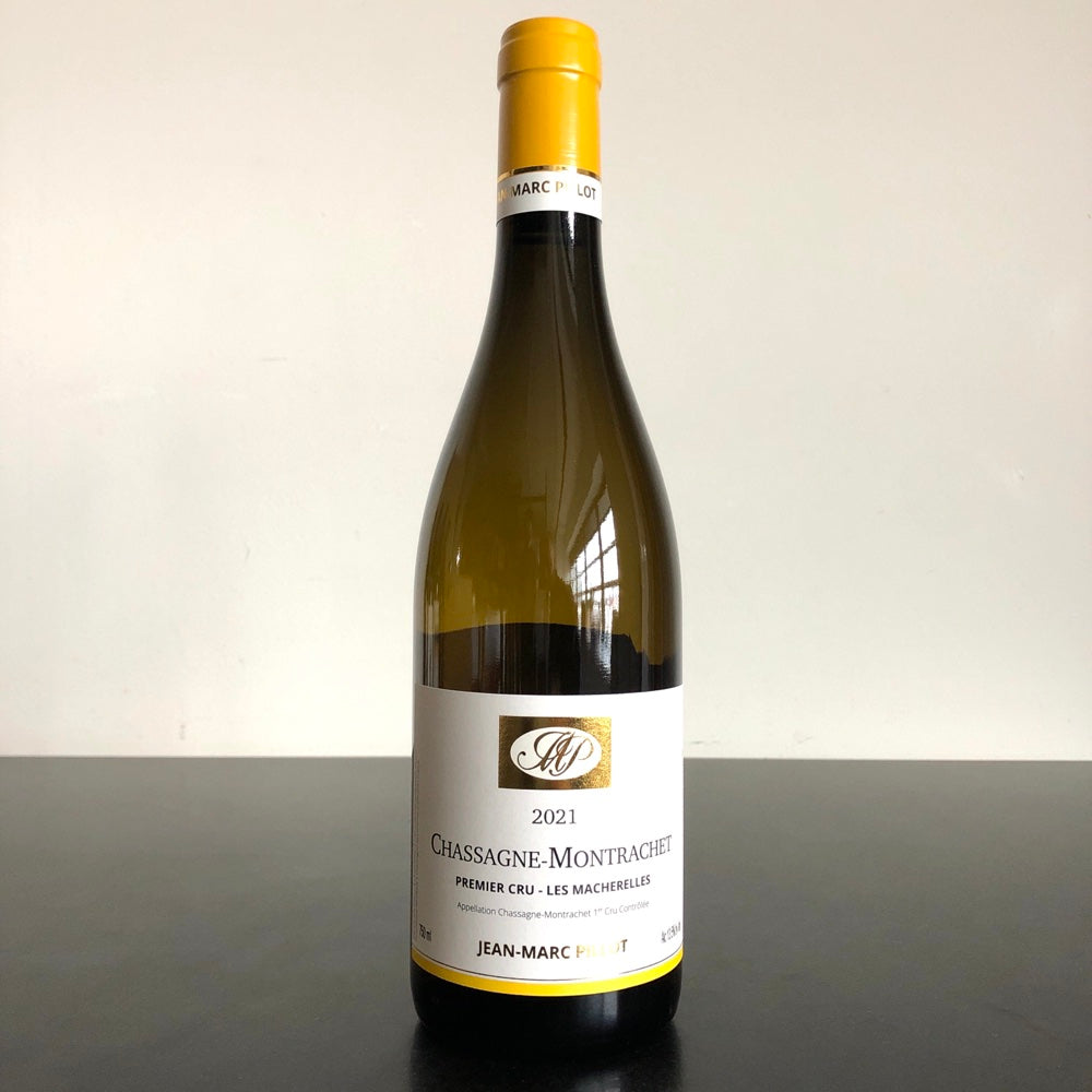 2021 Jean-Marc Pillot Chassagne Montrachet 1er Cru Les Macherelles, Cote de Beaune, France