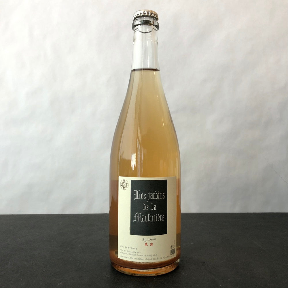 2021 Les Jardins de La Martiniere 'Syu Awa' Sparkling Rose, Loire, Vin de France
