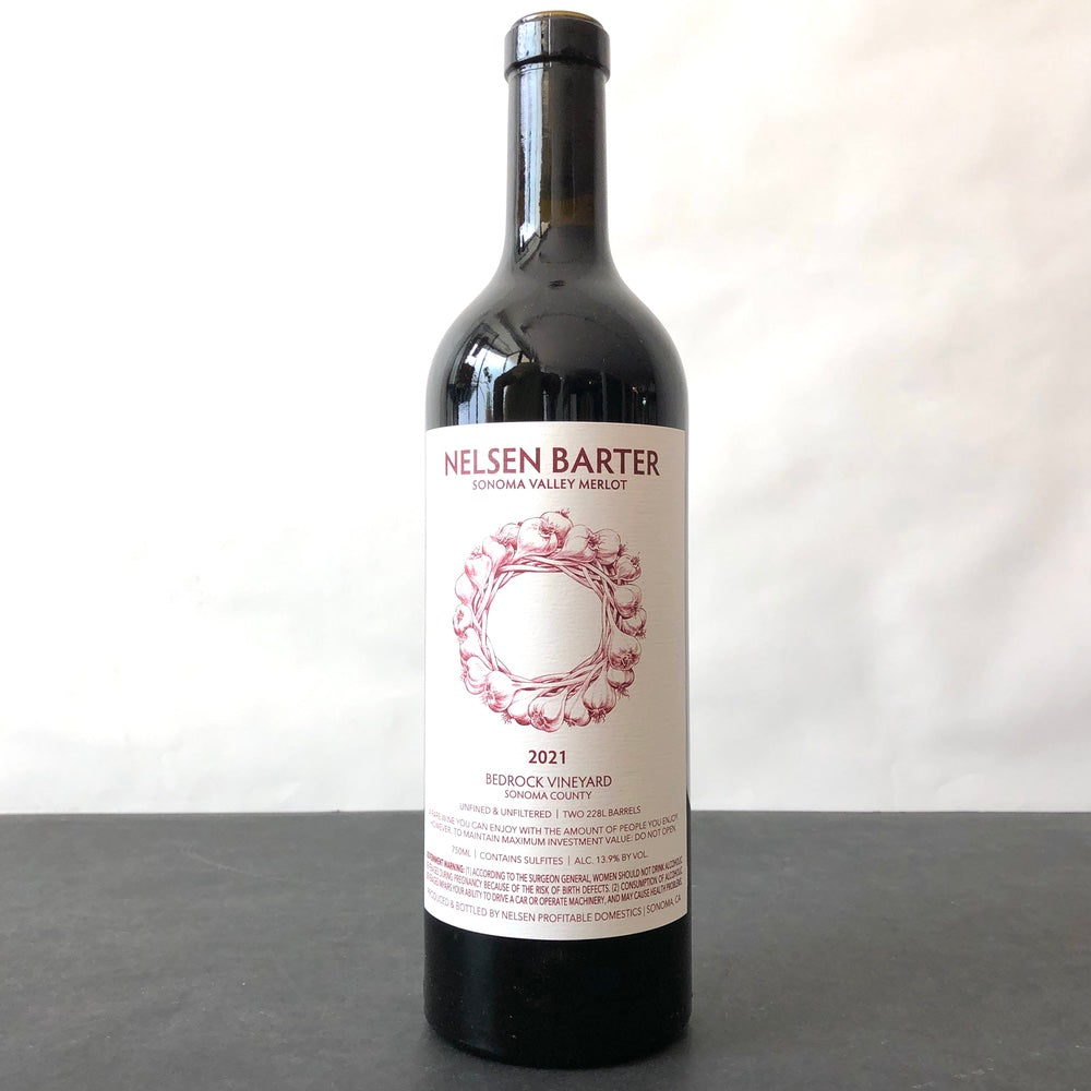 2021 Nelsen Barter Bedrock Vineyard Merlot, Sonoma, California