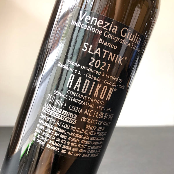 2021 Radikon 'Slatnik' Venezia Giulia IGT,Friuli-Venezia Giulia, Italy