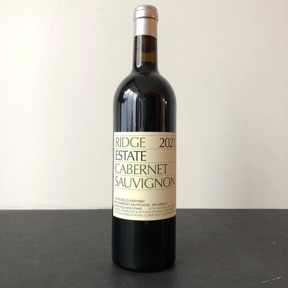 2021 Ridge Vineyards Estate Cabernet Sauvignon, Santa Cruz Mountains, USA