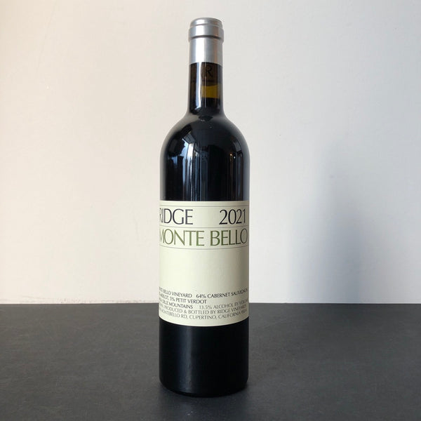 2021 Ridge Vineyards Monte Bello, Santa Cruz Mountains, USA – Leon