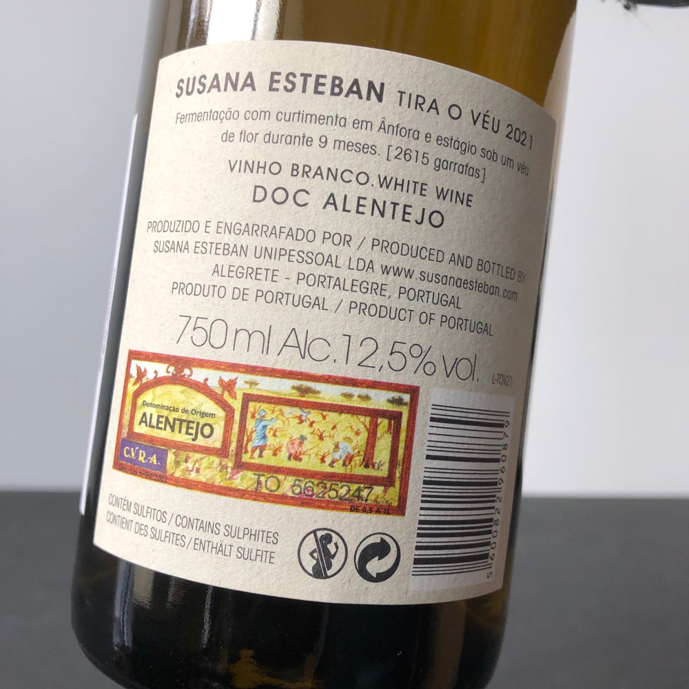 2021 Susana Esteban Tira o Veu, Vinho Regional Alentejano, Portugal