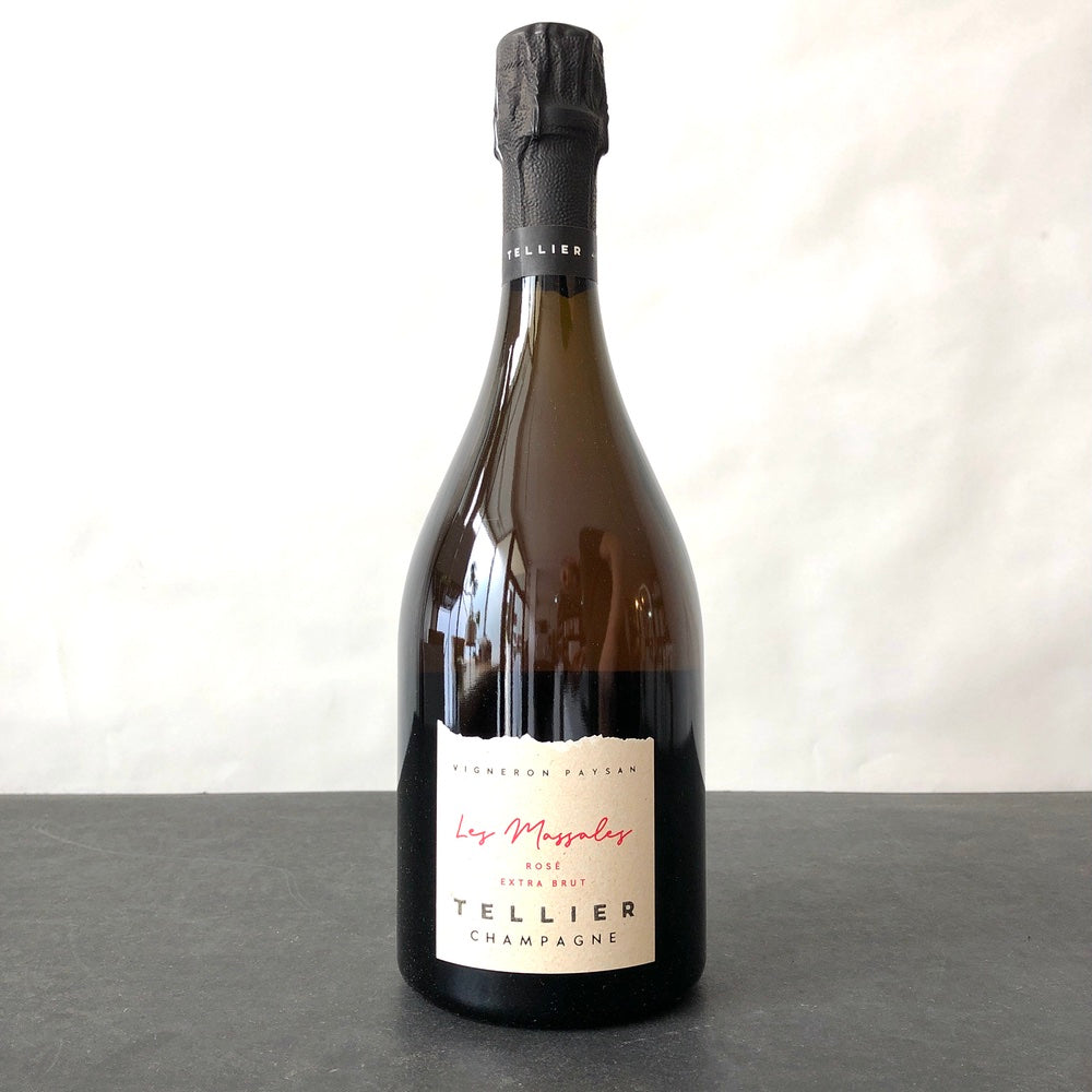 2021 Tellier 'Les Massales' Extra Brut Rose Millesime Champagne, France